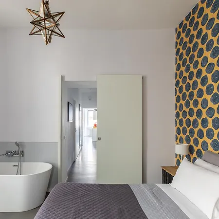 Lejlighed Trastevere Modern 4br 4baths, Wifi, Ac, Custom Kitchen, Living Rom